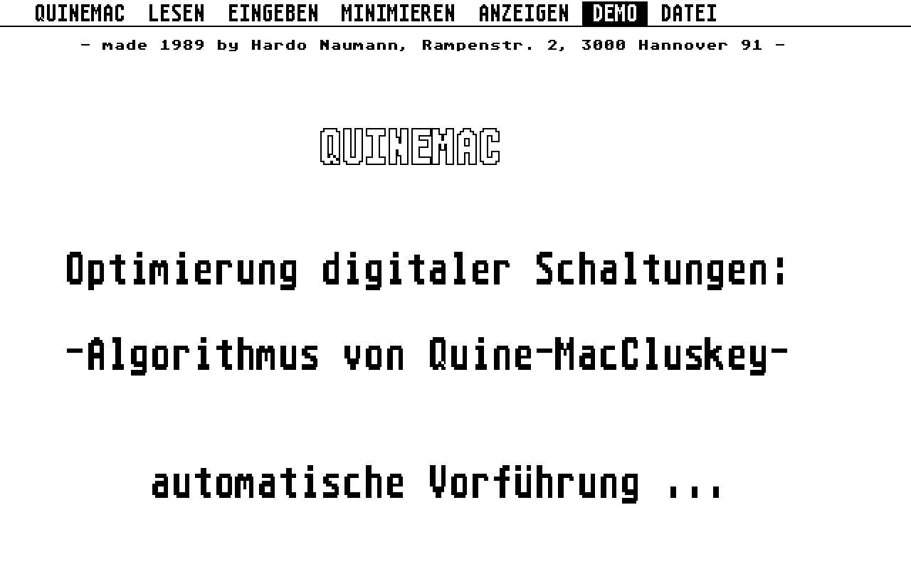 QuineMac atari screenshot